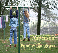 Anderson Family Bluegrass CD Cover